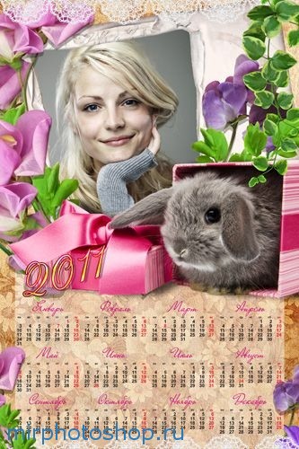 фотошоп календарь на 2011 год